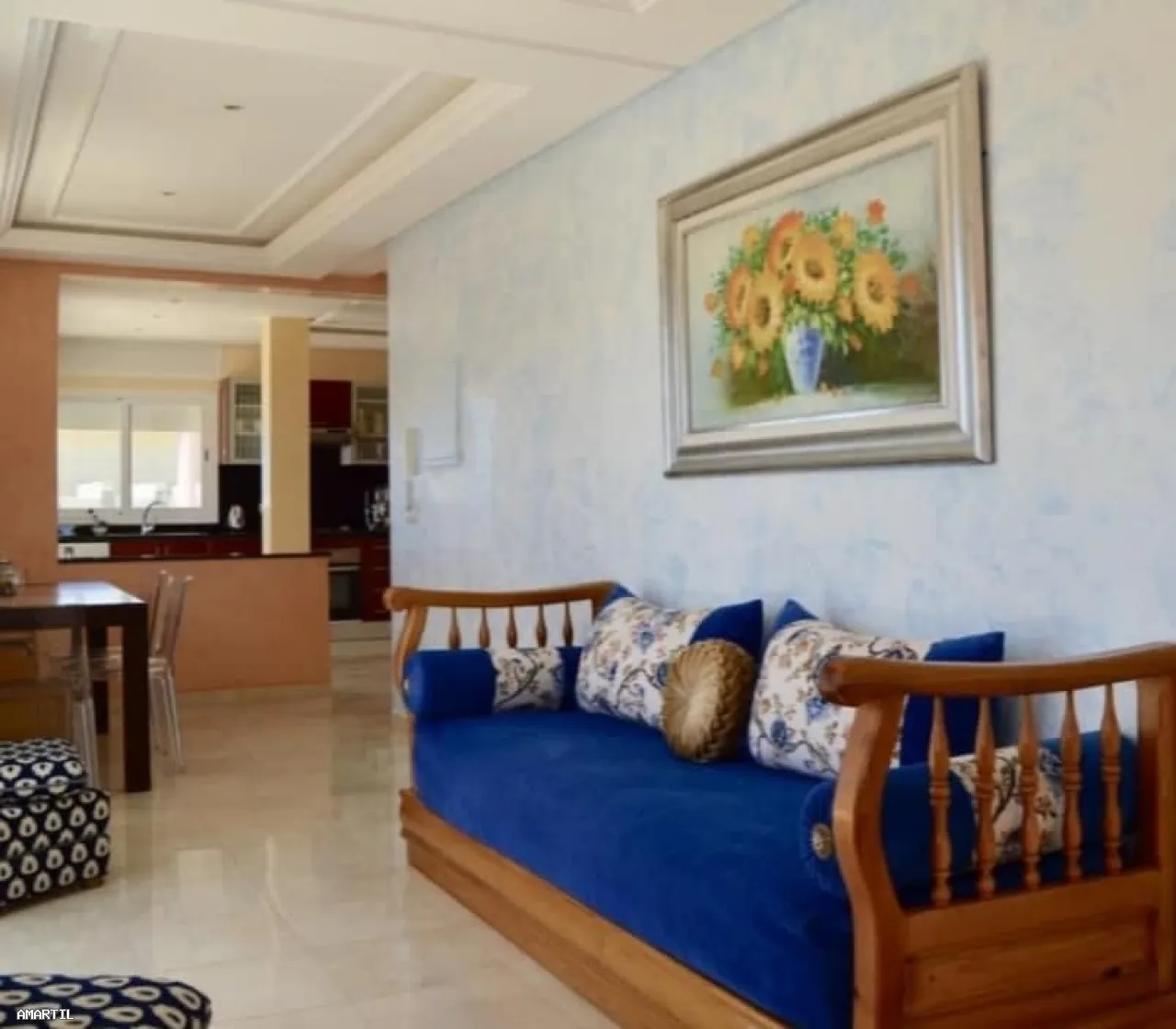 Appartement à louer à Assilah, sur la corniche.